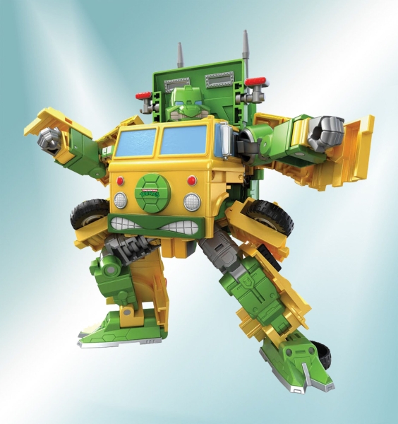 The Trans Formers (Transformers x Teenage Mutant Ninja Turtles) Actionfigur "Party Wallop" 18 cm